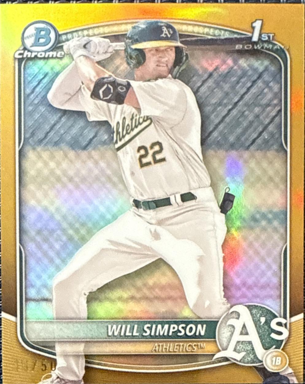 Will Simpson [Gold] #BCP-35