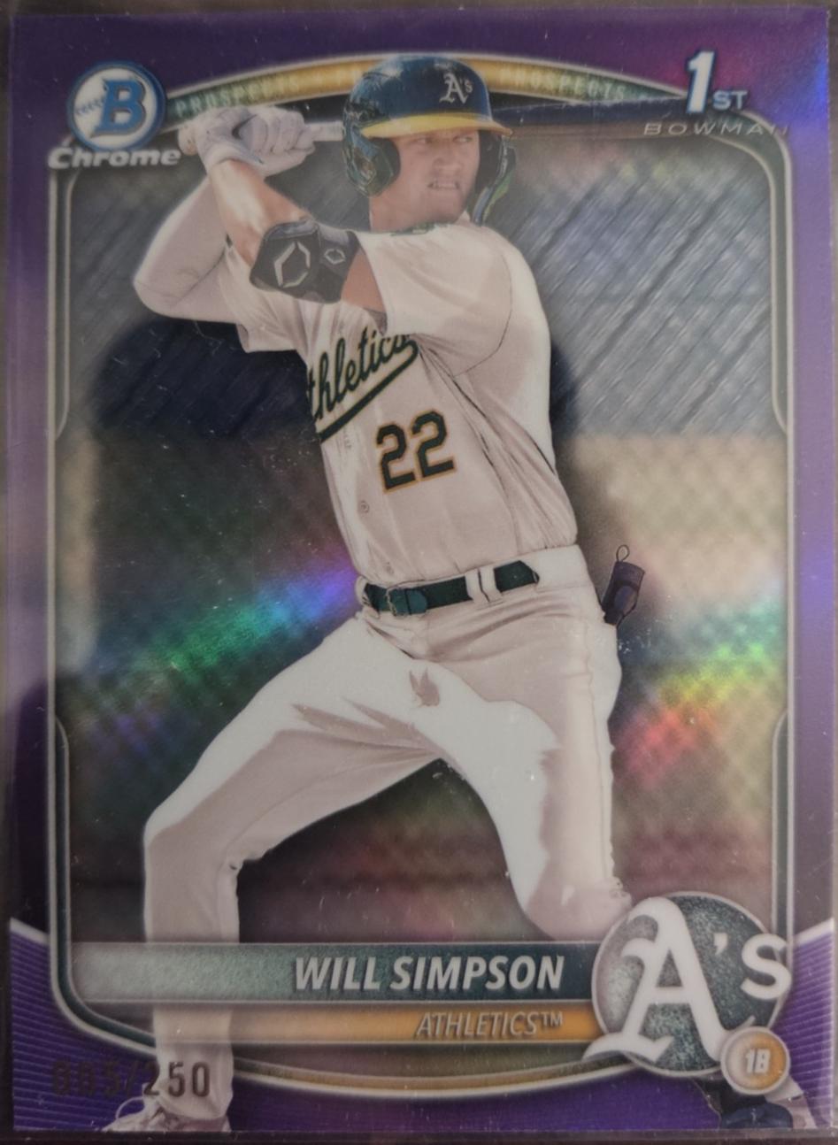 Will Simpson [Purple] #BCP-35