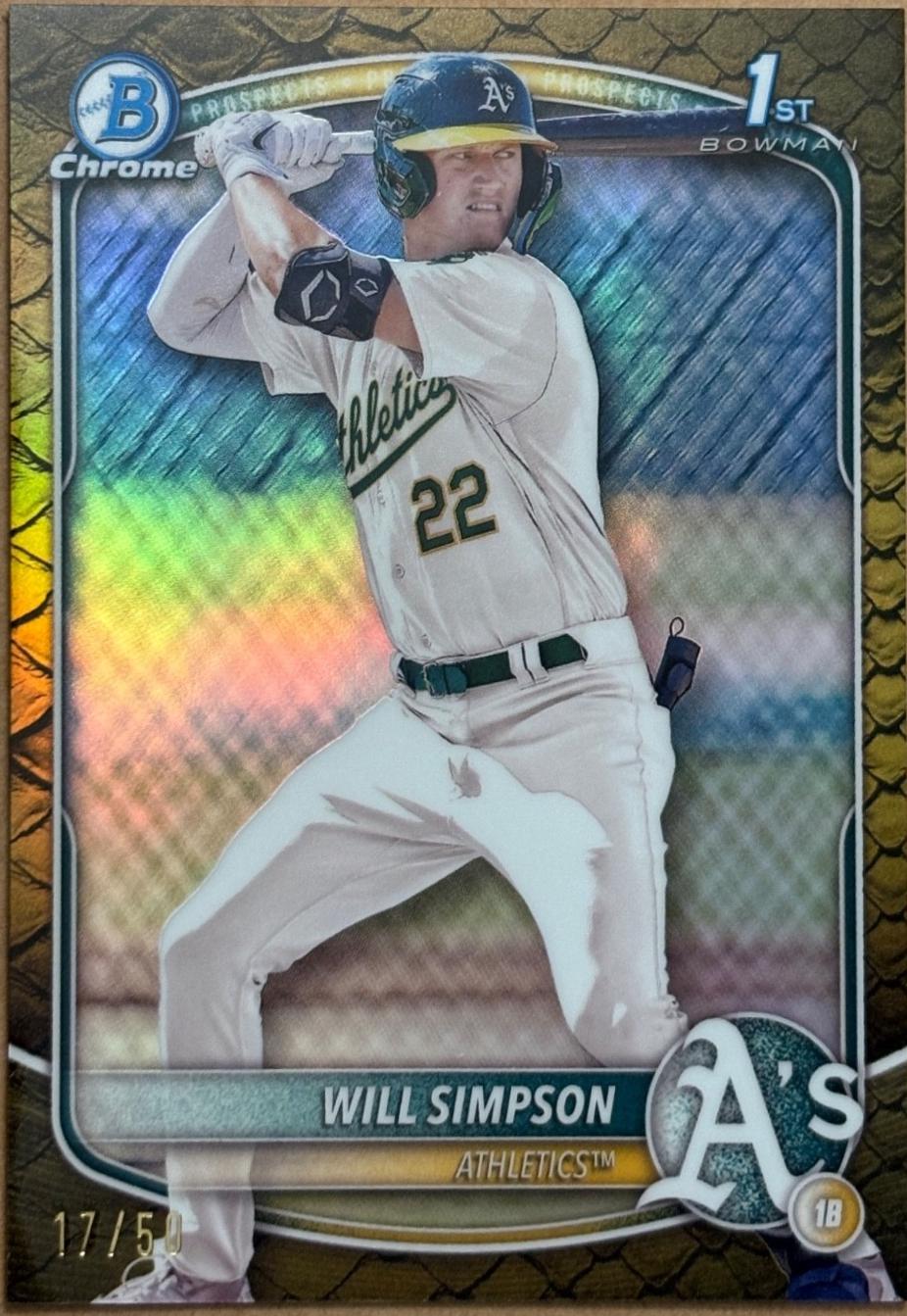 Will Simpson [Reptilian Gold] #BCP-35