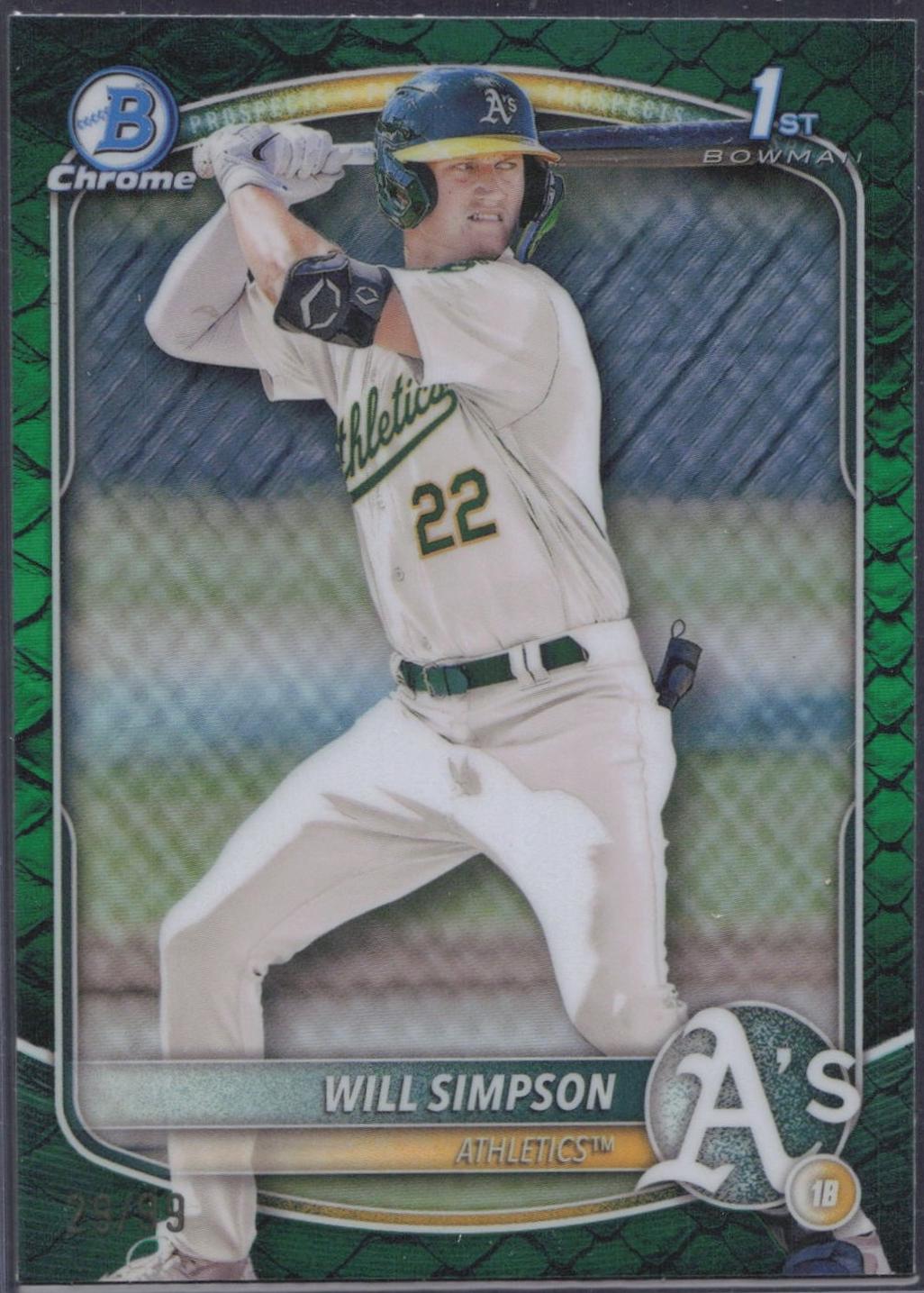 Will Simpson [Reptilian Green] #BCP-35