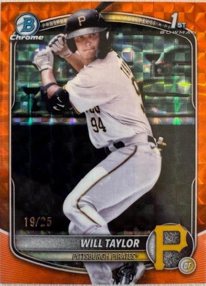Will Taylor [Orange Geometric] #BCP-179