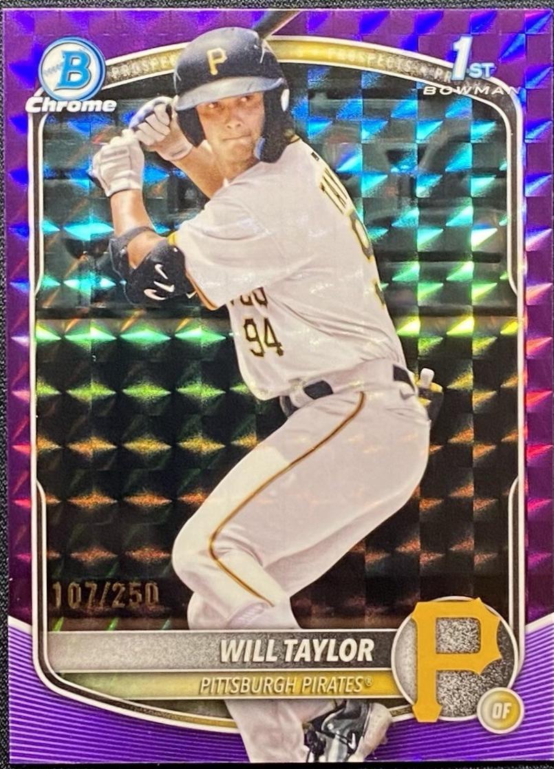 Will Taylor [Purple Geometric] #BCP-179