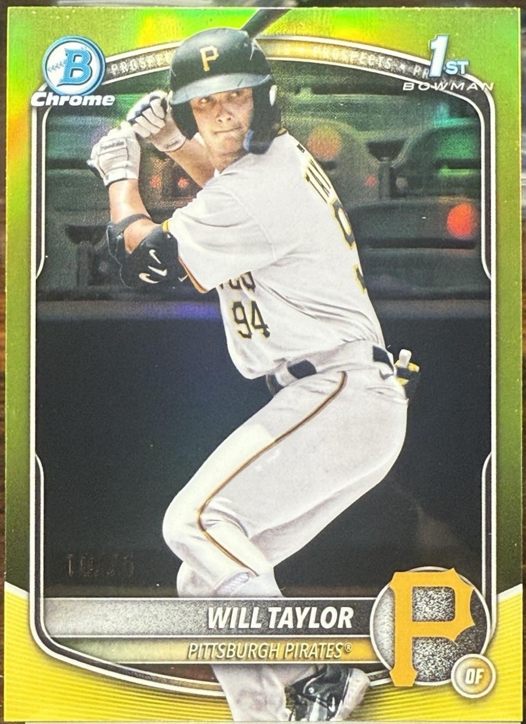 Will Taylor [Yellow] #BCP-179