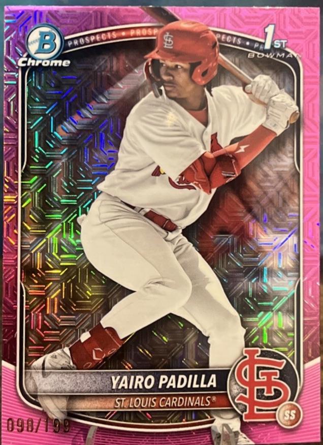 Yairo Padilla [Pink Mega Refractor] #BCP-236