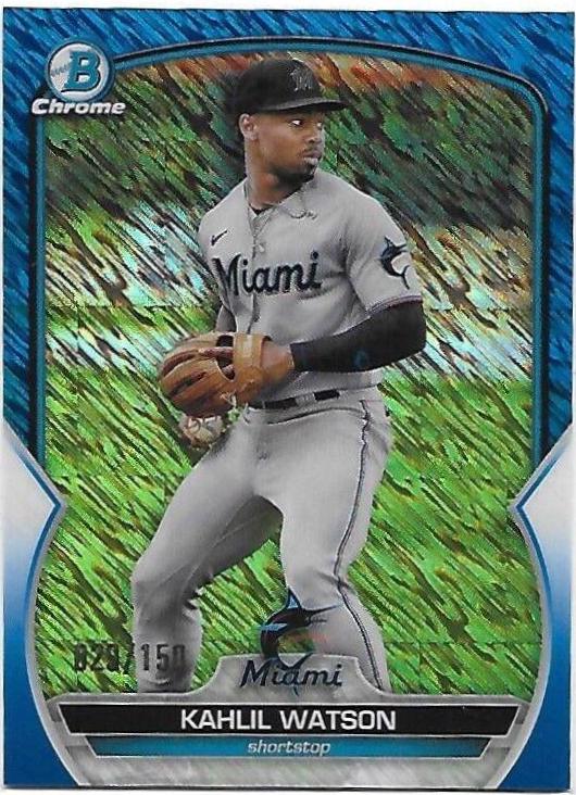 Kahlil Watson [Blue Shimmer] #BCP-147