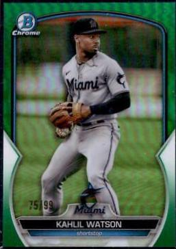 Kahlil Watson [Green] #BCP-147