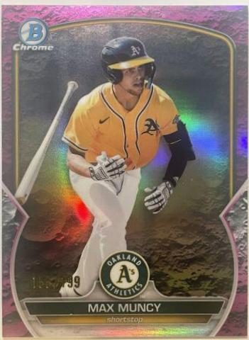 Max Muncy [Fuchsia Lunar Crater] #BCP-87