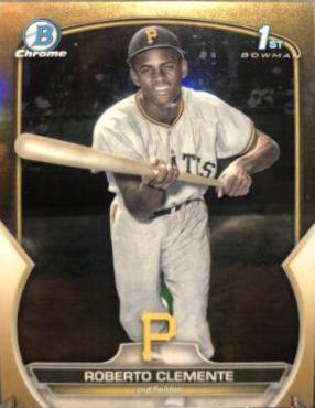 Roberto Clemente [SP RetroFractor Variation Gold] #BCP-252