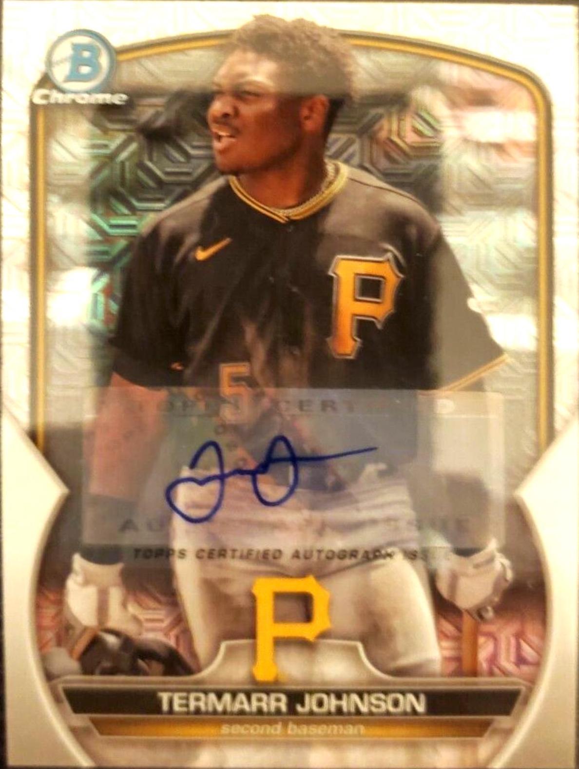 Termarr Johnson [Mega Box Mojo Autograph Refractor] #BCP-170