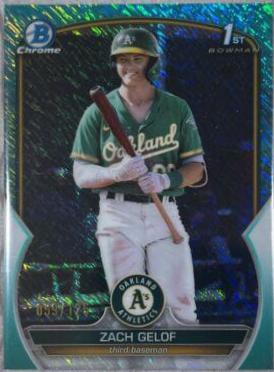 Zack Gelof [Aqua Shimmer] #BCP-1