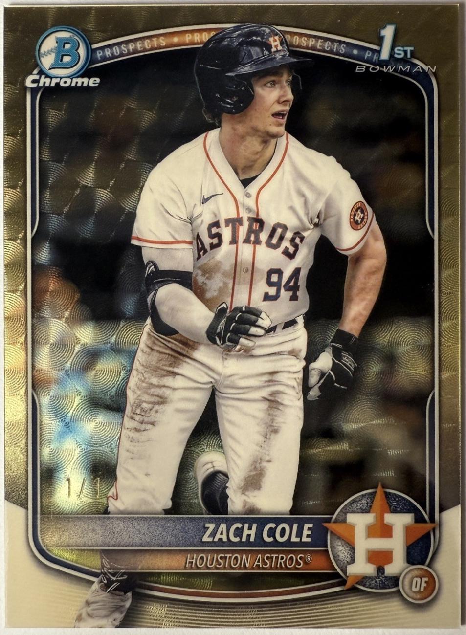 Zach Cole [Superfractor] #BCP-244