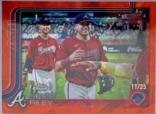 Austin Riley [Sapphire Image Variation] #206