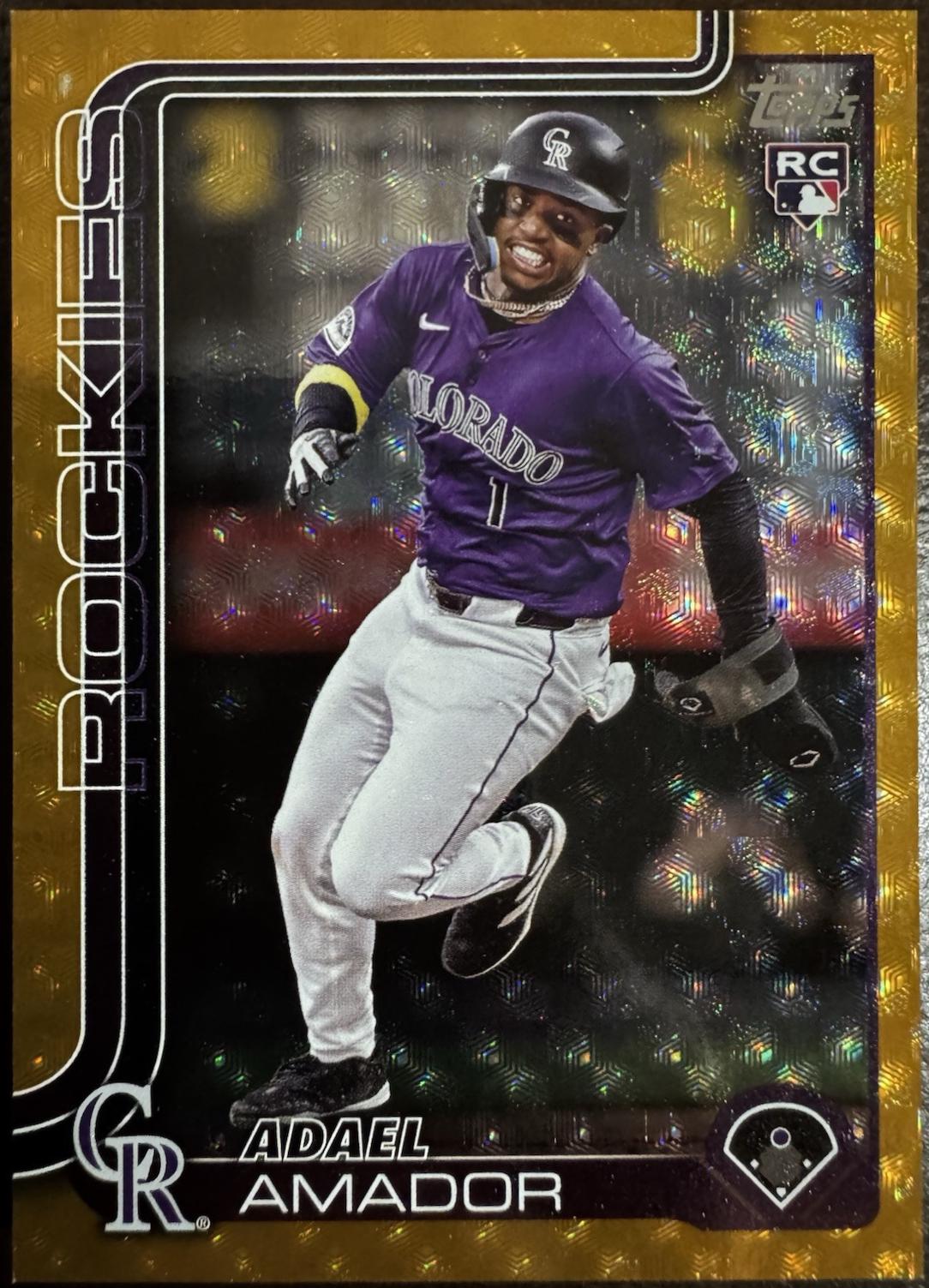 Adael Amador [Foilfractor Flagship Real One Autograph] #191