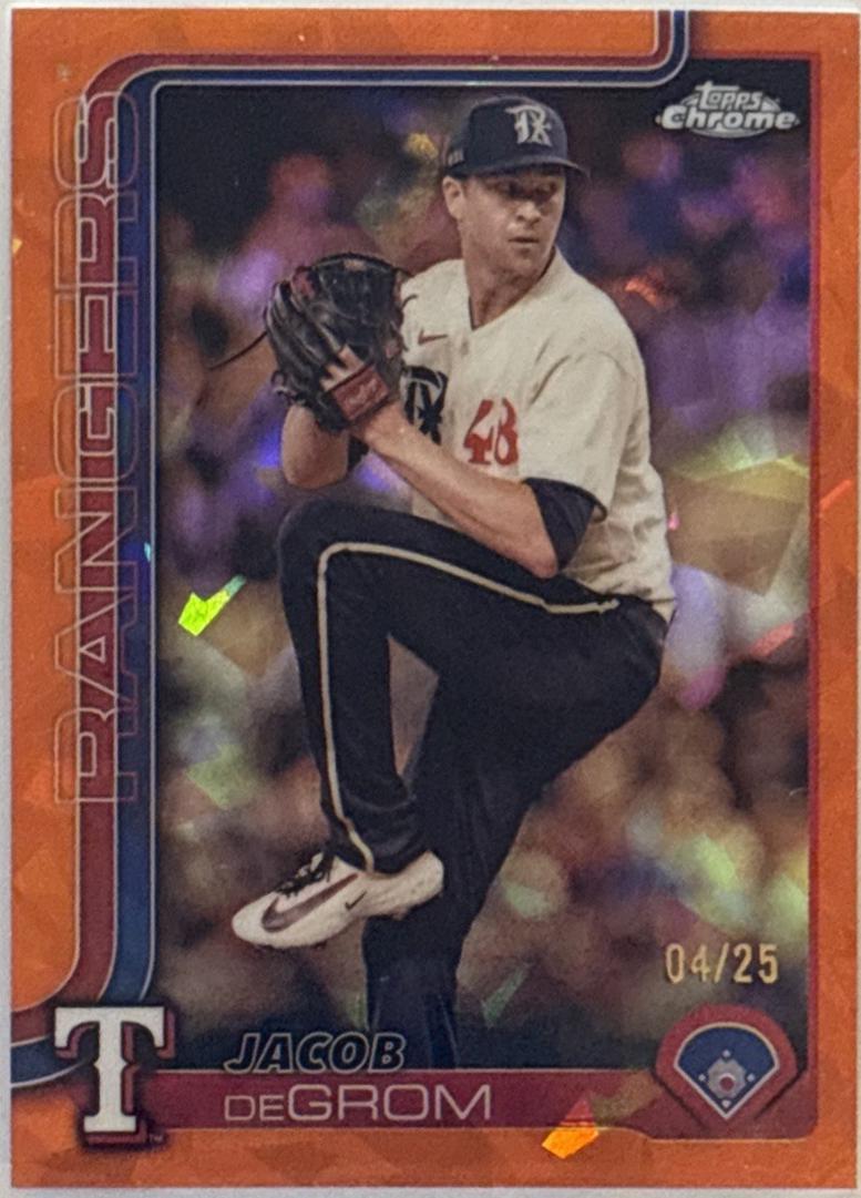 Jacob deGrom [Orange Sapphire] #214