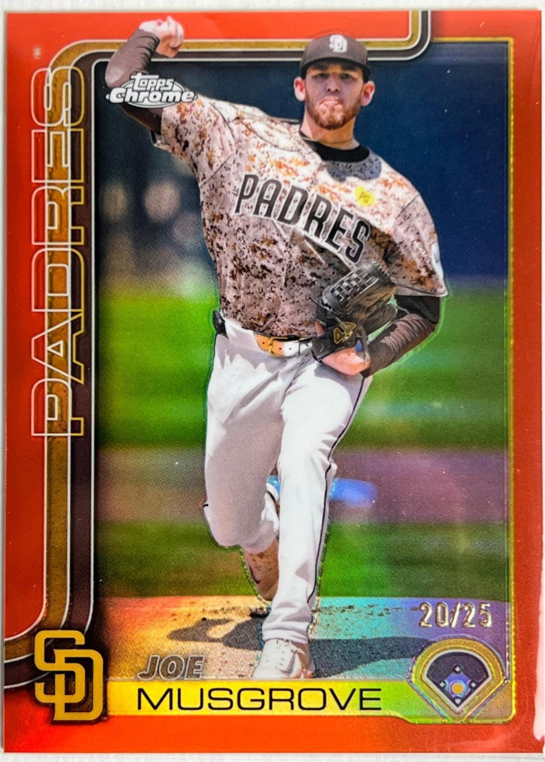 Joe Musgrove [Orange Sapphire] #55