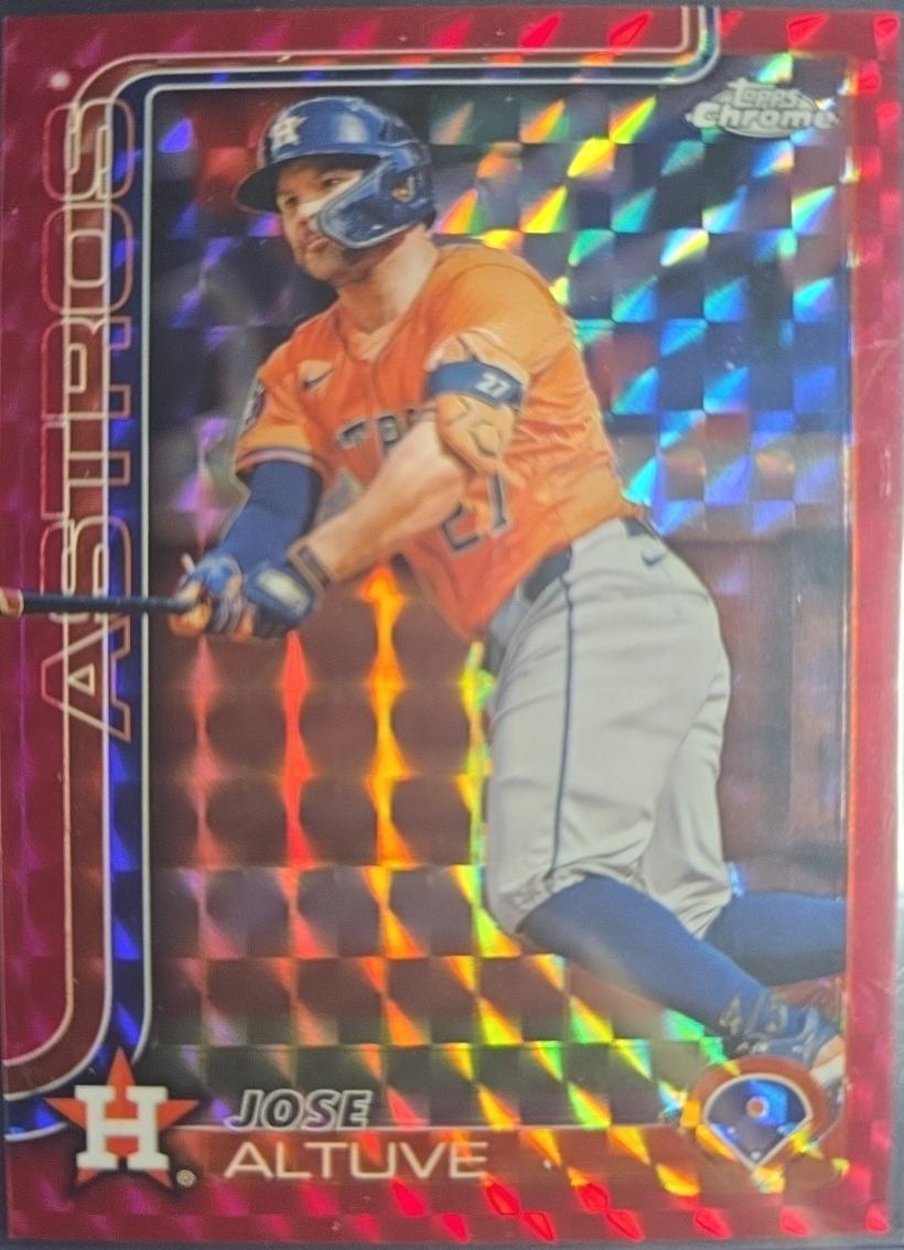 Jose Altuve [Red Sapphire] #77