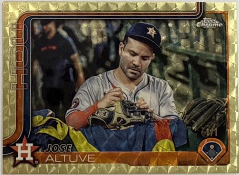 Jose Altuve [Superfractor Image Variation] #77