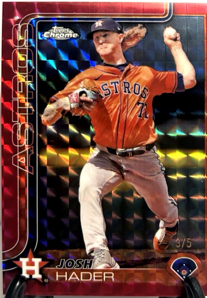 Josh Hader [Red Geometric] #295