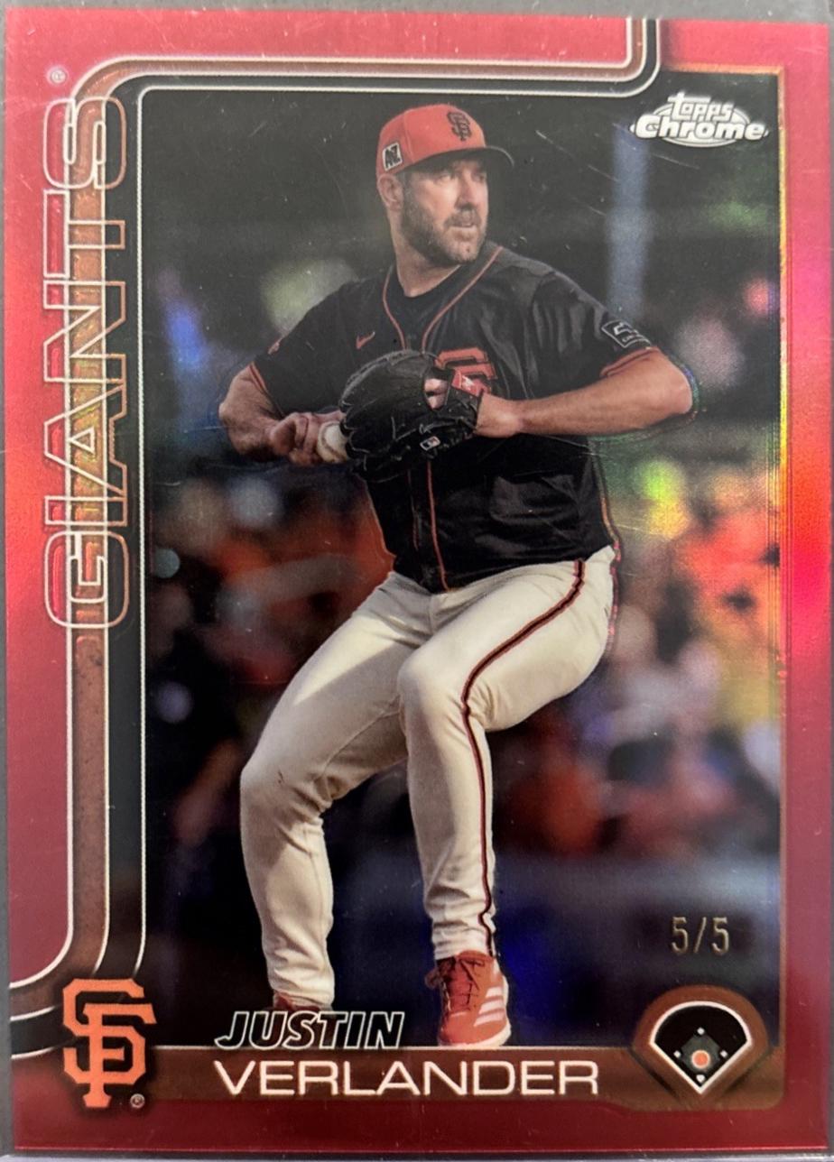 Justin Verlander [Red Sapphire] #242