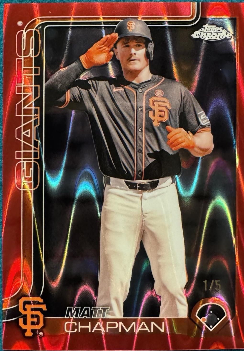 Matt Chapman [Red Raywave] #148