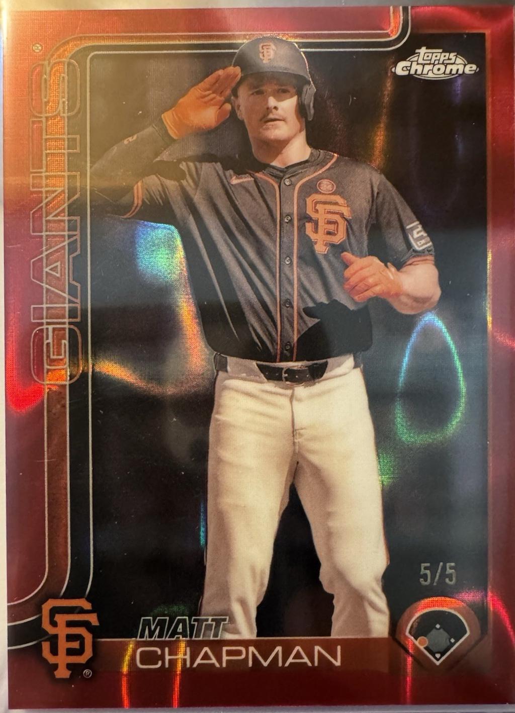 Matt Chapman [Red Sapphire] #148