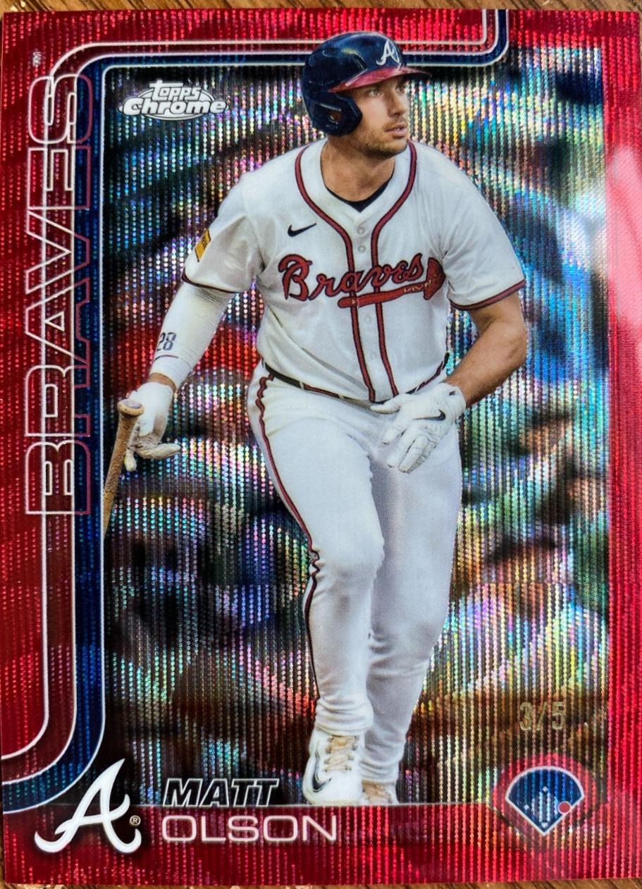 Matt Olson [Red Wave] #193