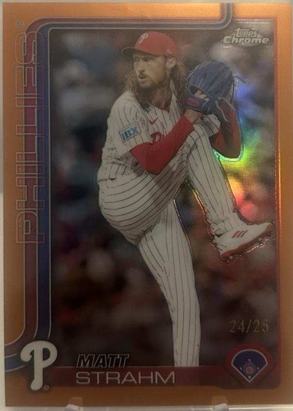 Matt Strahm [Orange Sapphire] #178