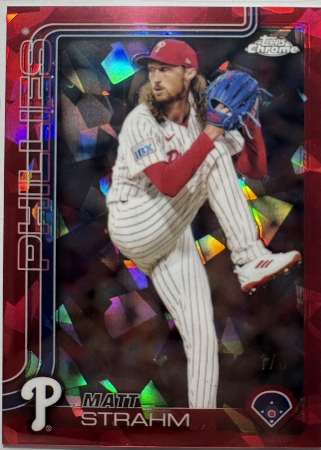 Matt Strahm [Red Sapphire] #178