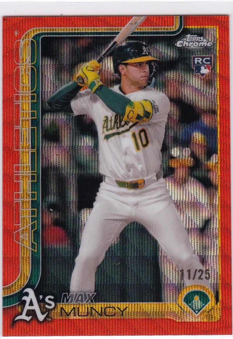 Max Muncy [Orange Wave] #221