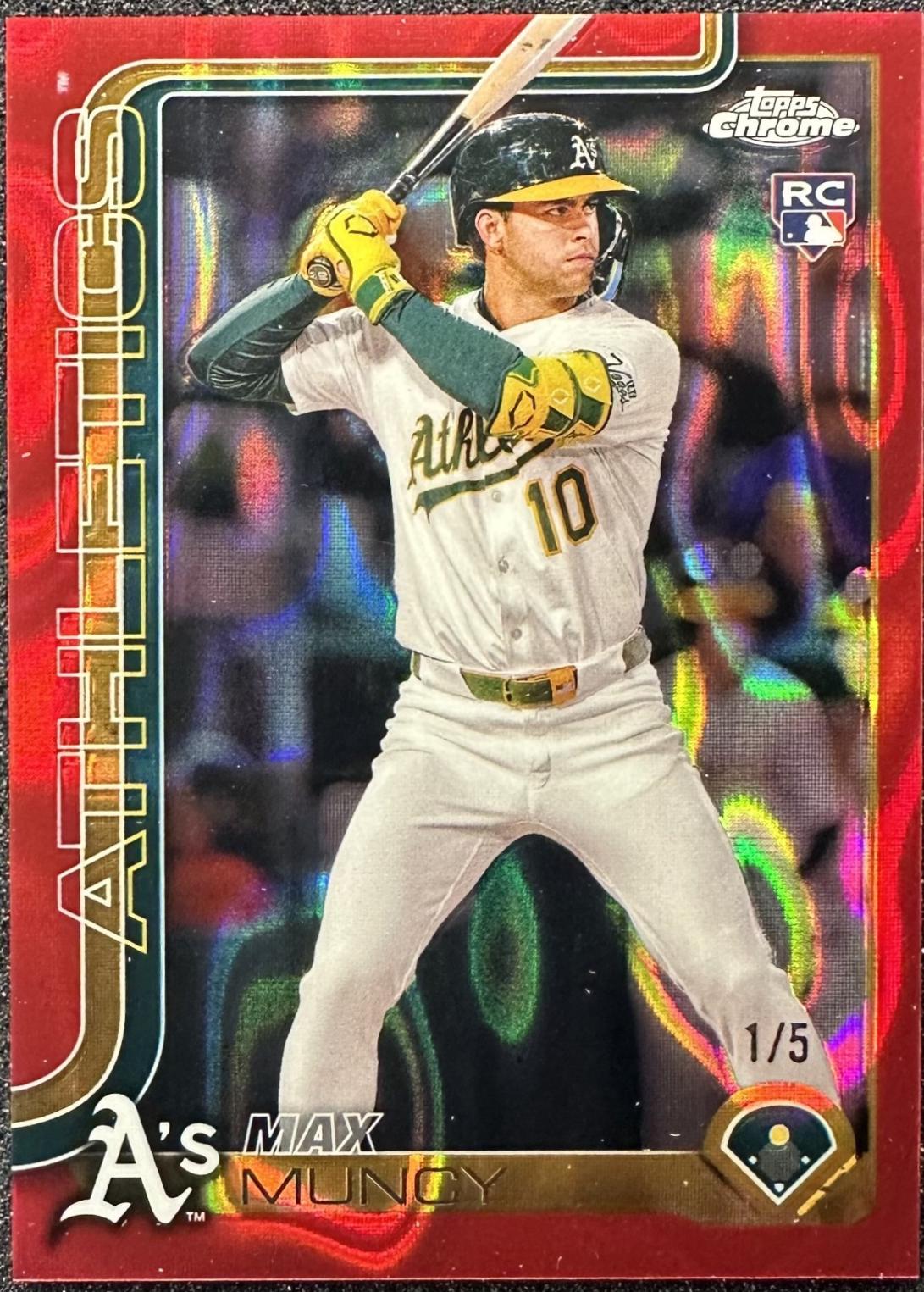 Max Muncy [Red Lava] #221