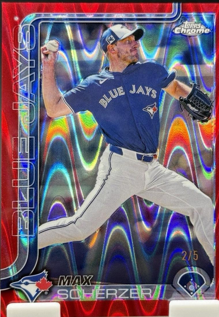 Max Scherzer [Red Raywave] #260