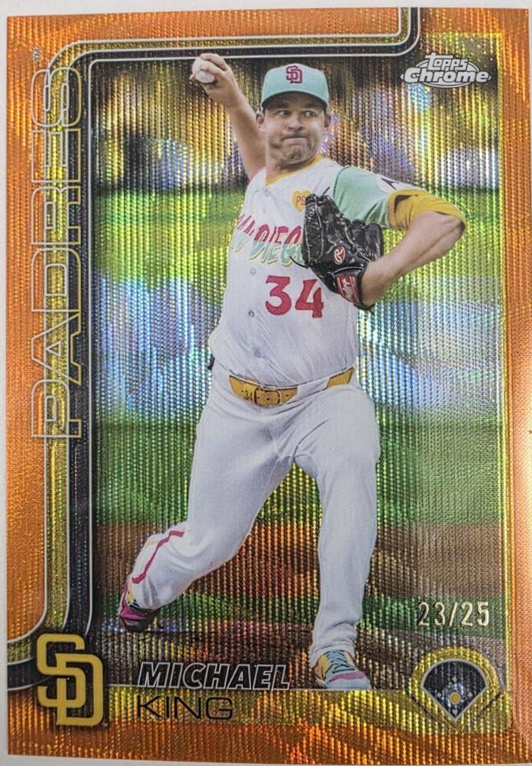 Michael King [Orange Wave] #35