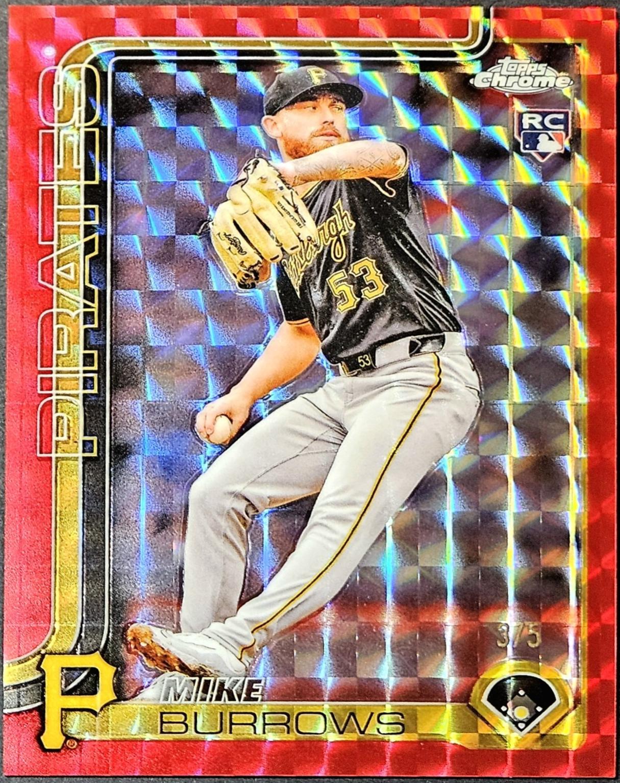 Mike Burrows [Red Geometric] #78