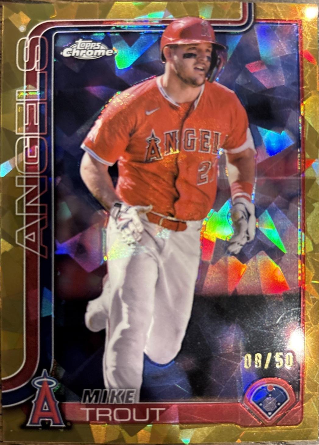 Mike Trout [Gold Sapphire] #100