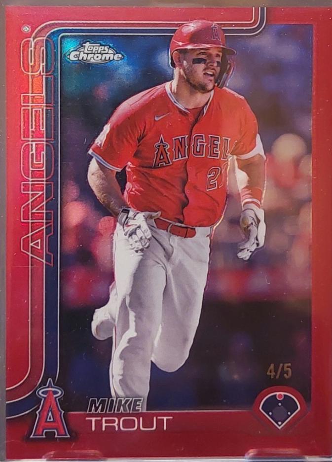 Mike Trout [Red Sapphire] #100