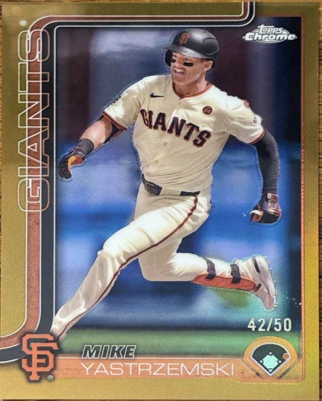 Mike Yastrzemski [Gold Sapphire] #40