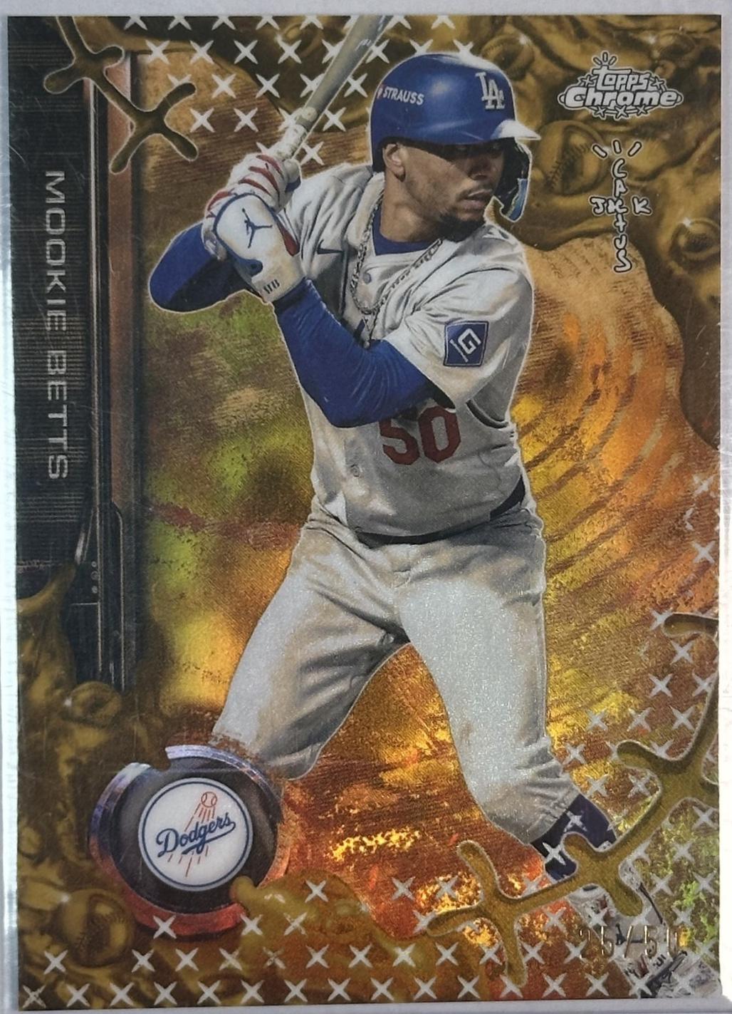 Mookie Betts [Gold Sapphire] #50