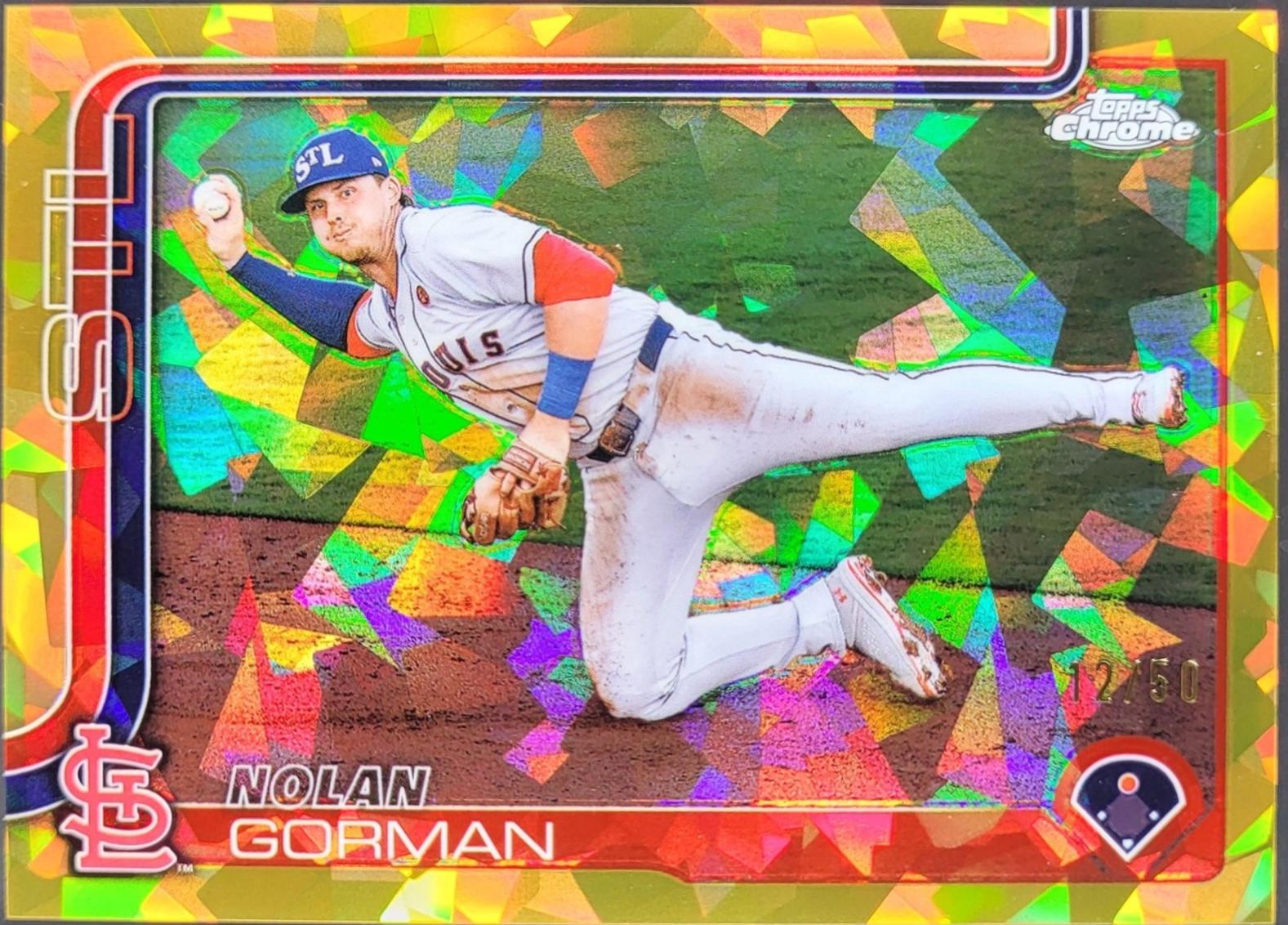 Nolan Gorman [Gold Sapphire] #80