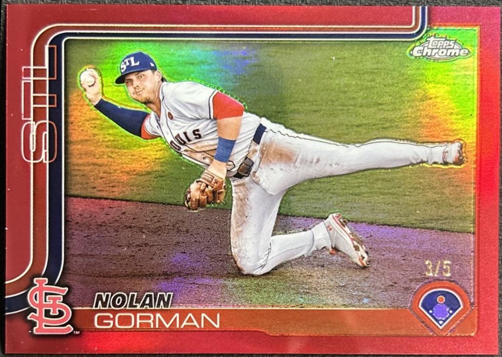 Nolan Gorman [Red Sapphire] #80