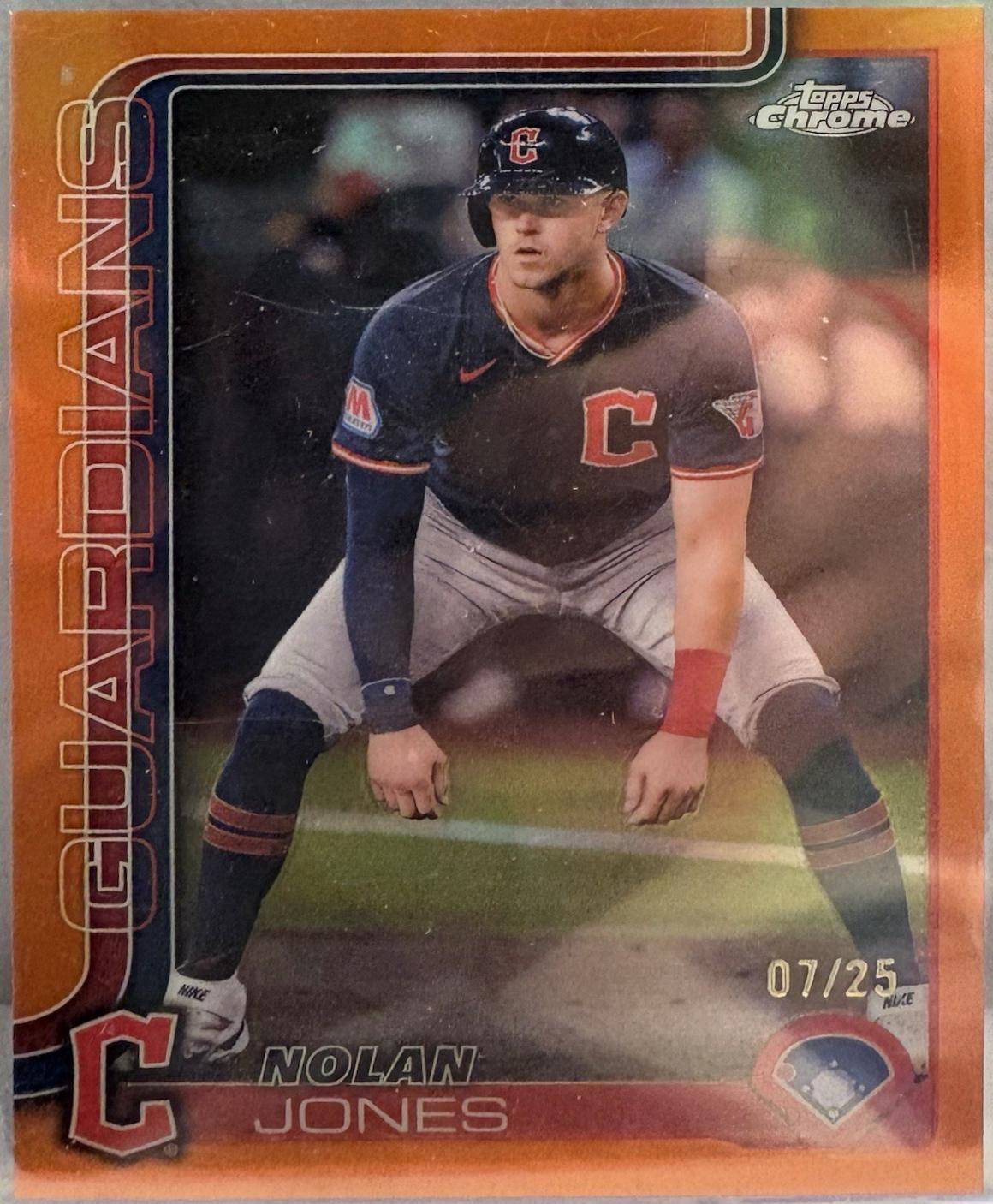Nolan Jones [Orange Sapphire] #32