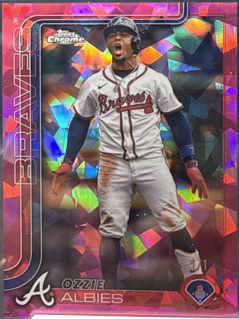 Ozzie Albies [Padparadscha Sapphire] #206