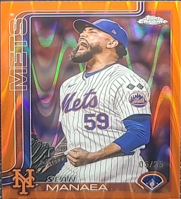 Sean Manaea [Orange Raywave] #287