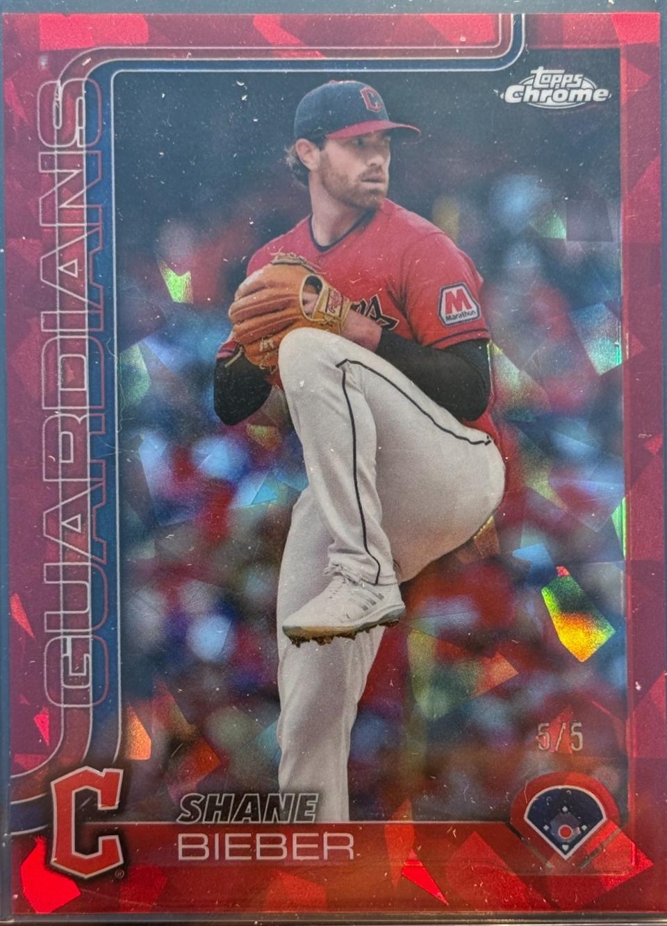 Shane Bieber [Red Sapphire] #13