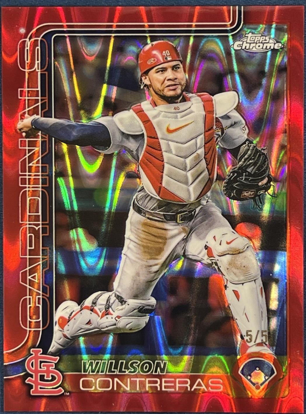 Willson Contreras [Red Raywave] #82