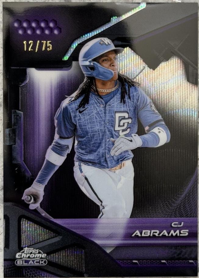 CJ Abrams [Purple Refractor] #162