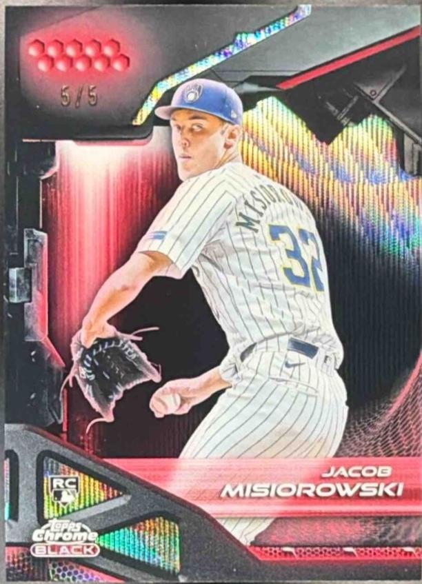 Jacob Misiorowski [Red Wave Refractor] #21
