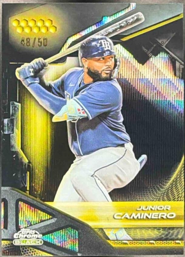 Junior Caminero [Gold Wave Refractor] #145