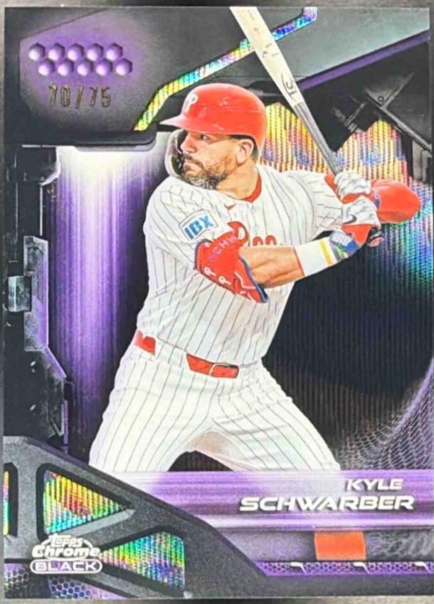 Kyle Schwarber [Purple Wave Refractor] #200