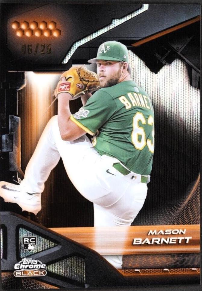 Mason Barnett [Orange Wave Refractor] #169