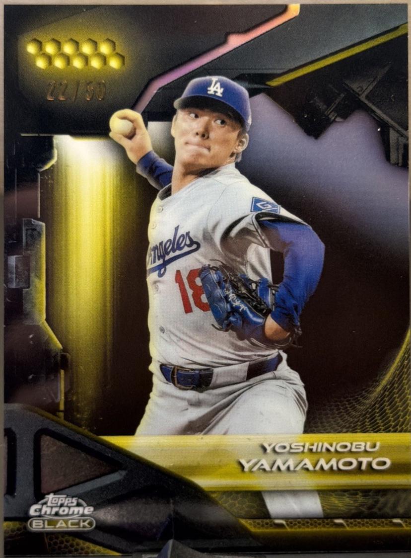 Yoshinobu Yamamoto [Gold Refractor] #49